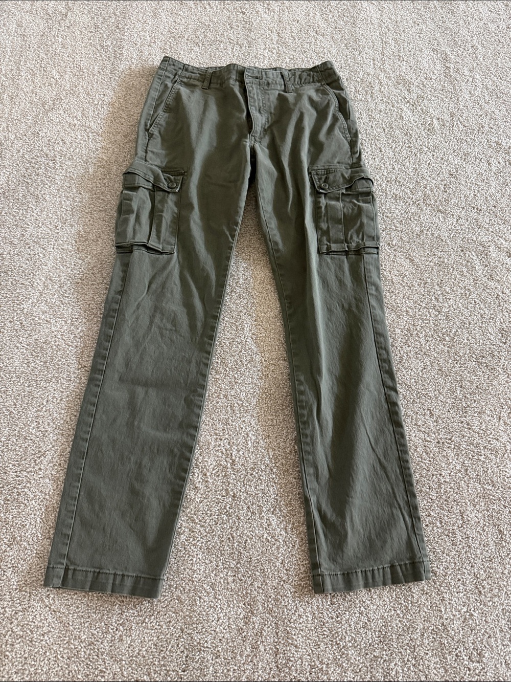 Amazon Essentials Olive Green Men's Cargo Pants